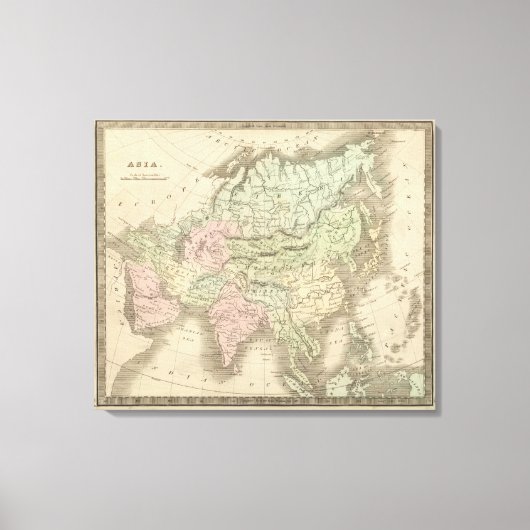 Azië 33 canvas afdruk (Voorkant)