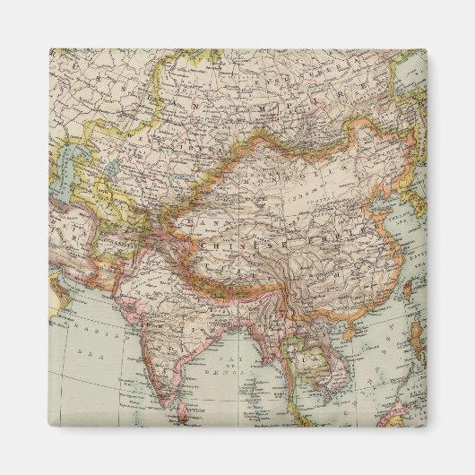 Azië 33 magneet (Voorkant)