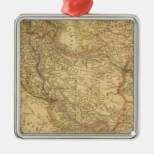 Azië 33 metalen ornament (Voorkant)