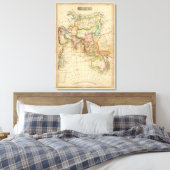 Azië 34 canvas afdruk (Insitu (Slaapkamer))
