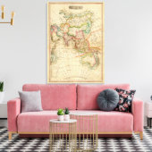 Azië 34 canvas afdruk (Insitu (Woonkamer))