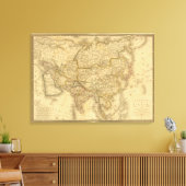 Azië 34 canvas afdruk (Insitu (Woonkamer))