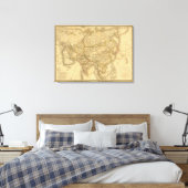 Azië 34 canvas afdruk (Insitu (Slaapkamer))