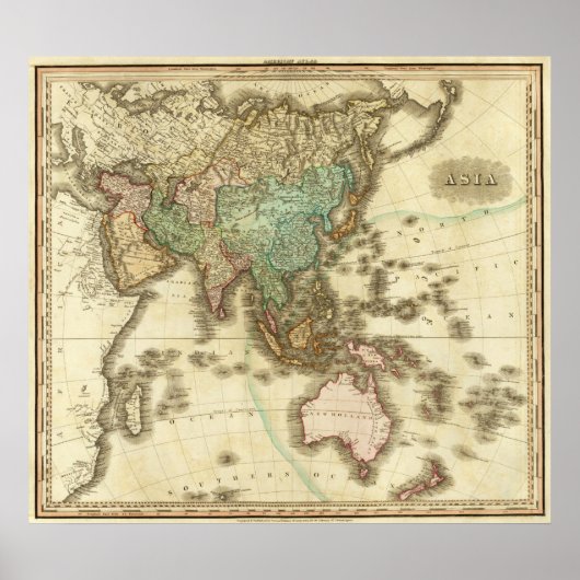 Azië 34 poster (Voorkant)