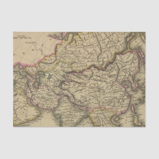 Azië 34 tissuepapier (Voorkant)