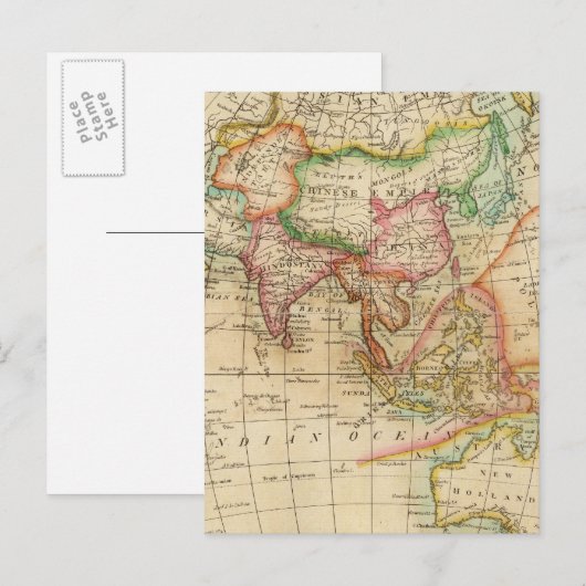 Azië 35 briefkaart (Voorkant / Achterkant)