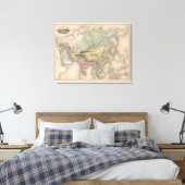 Azië 35 canvas afdruk (Insitu (Slaapkamer))