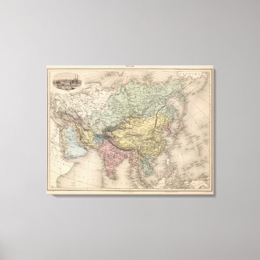 Azië 35 canvas afdruk (Voorkant)