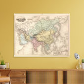 Azië 35 canvas afdruk (Insitu (Woonkamer))