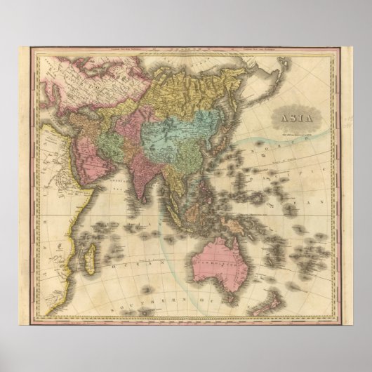 Azië 35 poster (Voorkant)