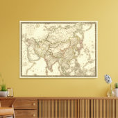 Azië 38 canvas afdruk (Insitu (Woonkamer))