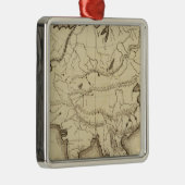 Azië 38 metalen ornament (Rechts)