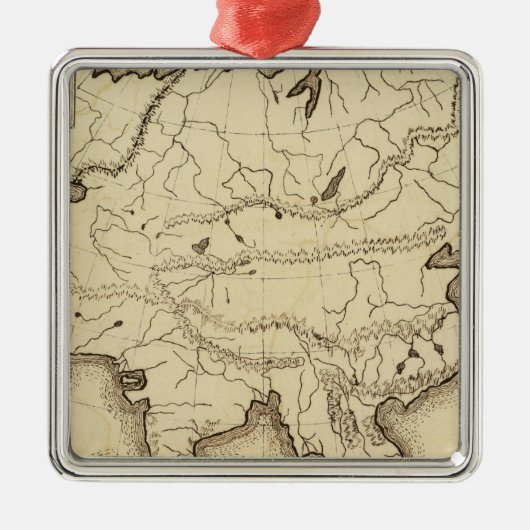 Azië 38 metalen ornament (Voorkant)