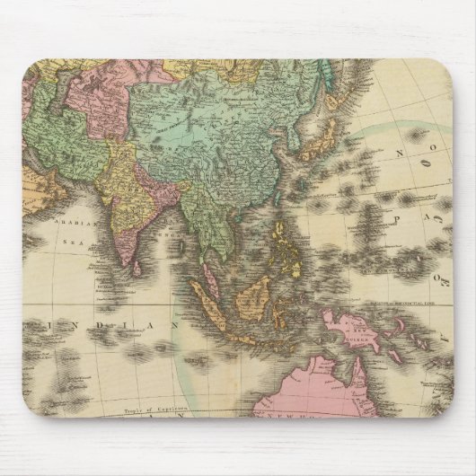 Azië 39 muismat (Voorkant)