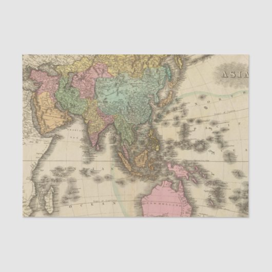 Azië 39 tissuepapier (Voorkant)