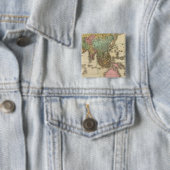 Azië 39 vierkante button 5,1 cm (In situ)