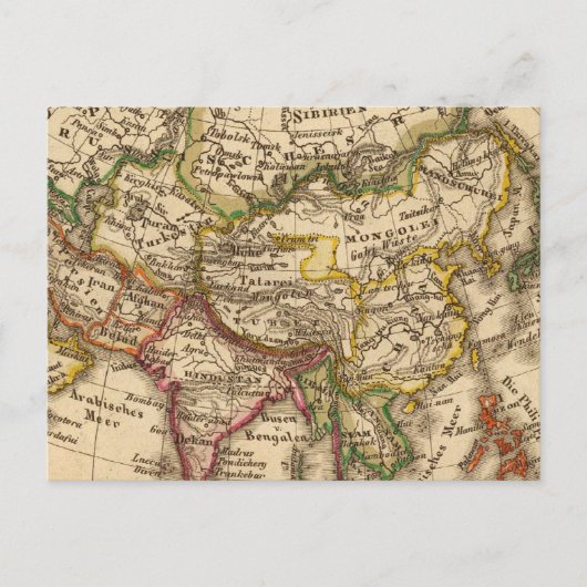 Azië 3 briefkaart (Voorkant)