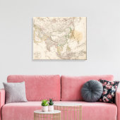 Azië 3 canvas afdruk (Insitu (Woonkamer))
