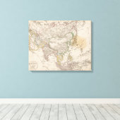 Azië 3 canvas afdruk (Insitu (Houten vloer))