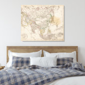 Azië 3 canvas afdruk (Insitu (Slaapkamer))