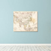 Azië 3 canvas afdruk (Insitu (Houten vloer))