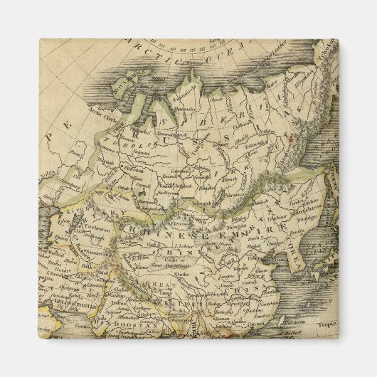 Azië 3 magneet (Voorkant)