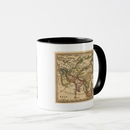 Azië 3 mok (Voorkant rechts)