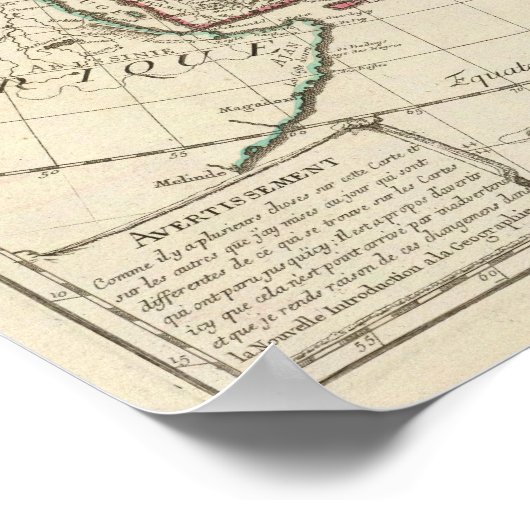 Azië 3 poster (Hoek)