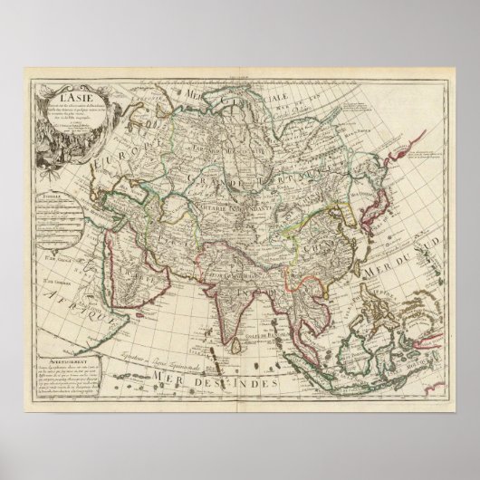 Azië 3 poster (Voorkant)