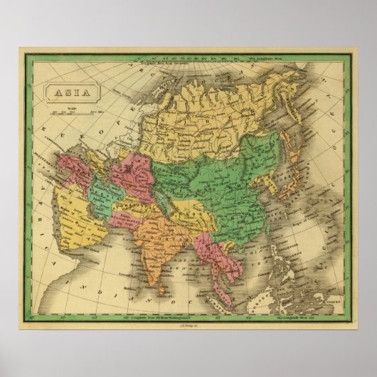 Azië 3 poster (Voorkant)