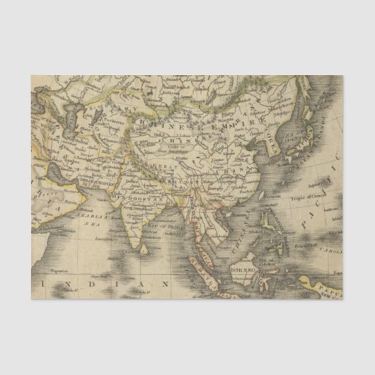 Azië 3 tissuepapier (Voorkant)