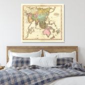 Azië 40 canvas afdruk (Insitu (Slaapkamer))