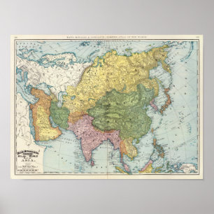 Azië 40 poster