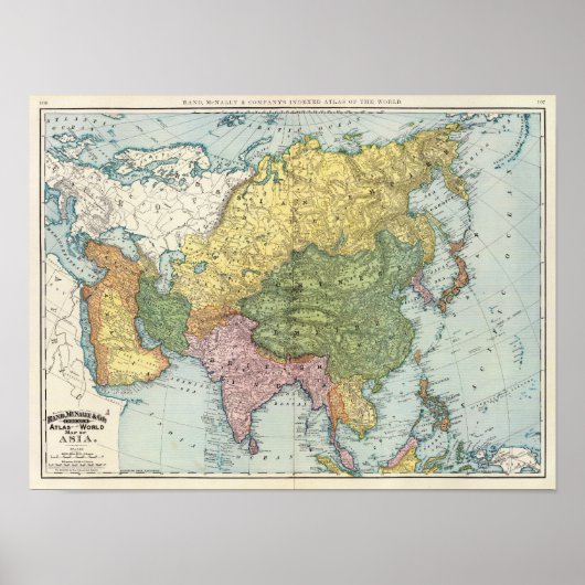 Azië 40 poster (Voorkant)