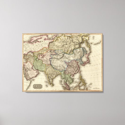 Azië 41 canvas afdruk (Voorkant)
