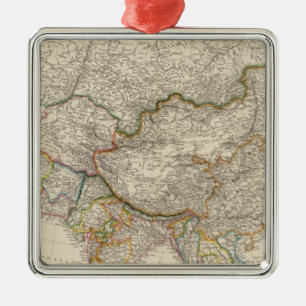 Azië 41 metalen ornament