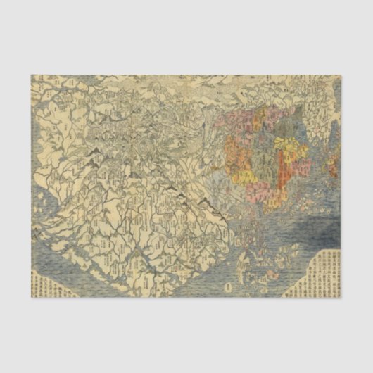 Azië 42 tissuepapier (Voorkant)