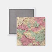 Azië 43 magneet (Voorkant / Achterkant)