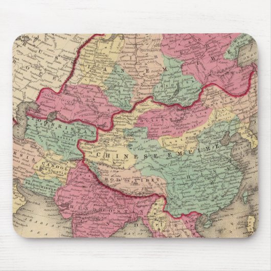 Azië 43 muismat (Voorkant)