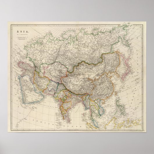 Azië 44 poster (Voorkant)