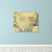 Azië 45 canvas afdruk (Insitu (Houten vloer))