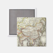 Azië 45 magneet (Voorkant / Achterkant)