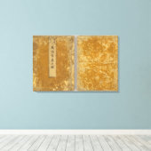 Azië 46 canvas afdruk (Insitu (Houten vloer))