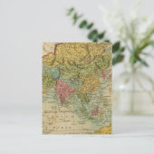 Azië 4 briefkaart (Staand voorkant)