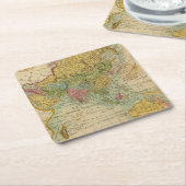 Azië 4 kartonnen onderzetters (Schuin)