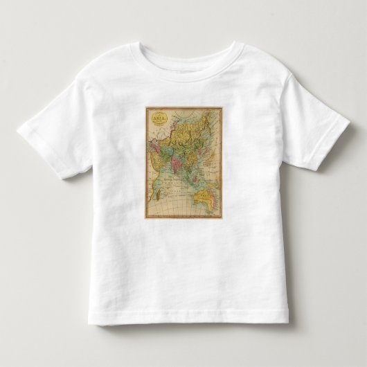 Azië 4 kinder shirts (Voorkant)