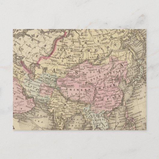 Azië 5 briefkaart (Voorkant)