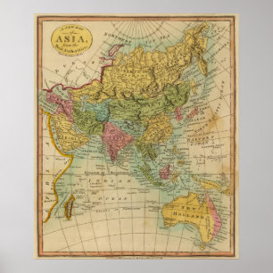 Azië 5 poster