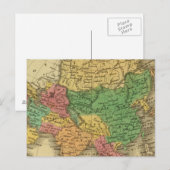 Azië 6 briefkaart (Voorkant / Achterkant)