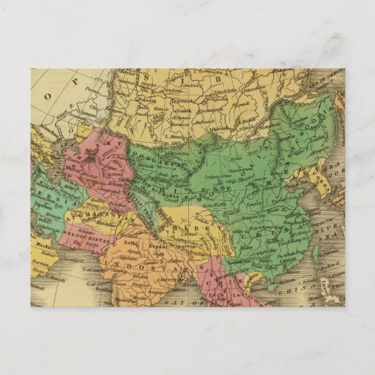 Azië 6 briefkaart (Voorkant)